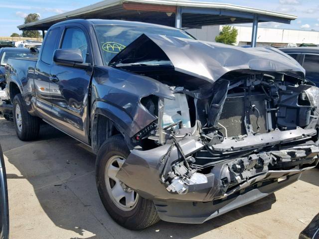 5TFRX5GN2GX052538 - 2016 TOYOTA TACOMA ACC ნაცრისფერი ფოტო 1