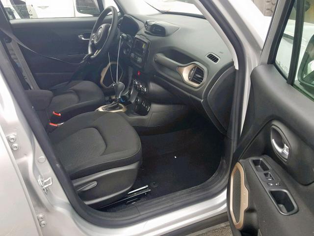 ZACCJBAT9GPE03381 - 2016 JEEP RENEGADE S 银色 照片 5