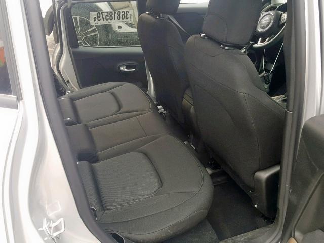 ZACCJBAT9GPE03381 - 2016 JEEP RENEGADE S 银色 照片 6