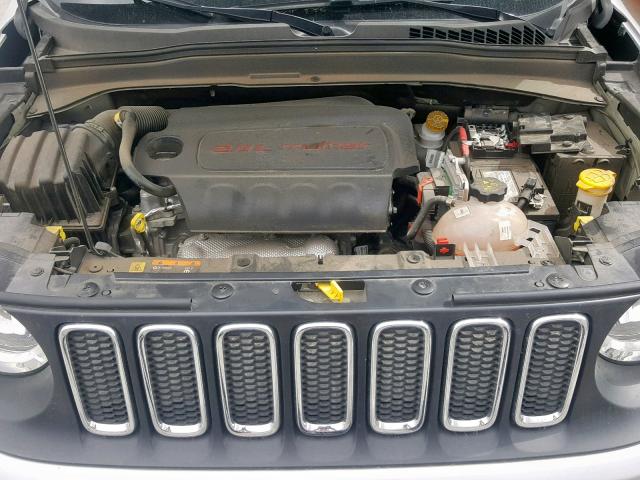 ZACCJBAT9GPE03381 - 2016 JEEP RENEGADE S 银色 照片 7