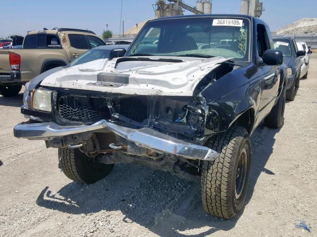 1FTZR15E51PB38309 - 2001 FORD RANGER SUP BLACK photo 2