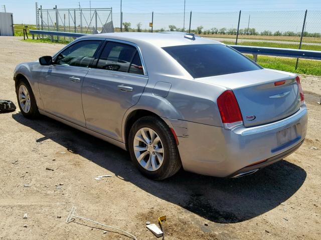 2C3CCAAG8FH859190 - 2015 CHRYSLER 300 LIMITE SILVER photo 3