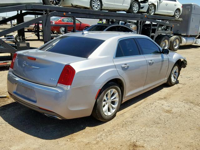 2C3CCAAG8FH859190 - 2015 CHRYSLER 300 LIMITE SILVER photo 4