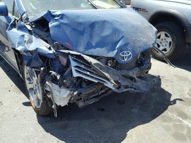 4T3BK3BB5BU060437 - 2011 TOYOTA VENZA BASE BLUE photo 9