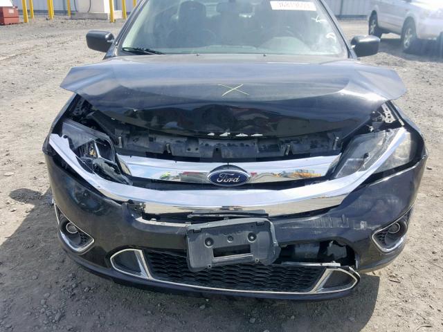 3FAHP0DC5AR172776 - 2010 FORD FUSION SPO BLACK photo 9