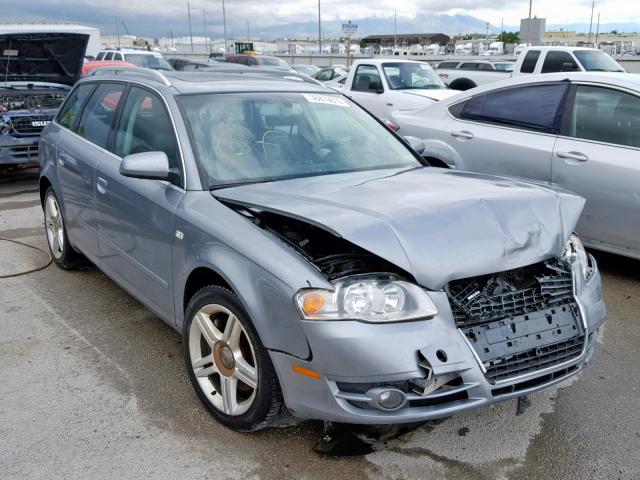 WAUKF78E36A221026 - 2006 AUDI A4 2.0T AV SILVER photo 1