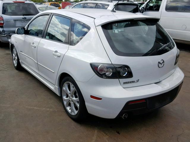 JM1BK344391211878 - 2009 MAZDA 3 S WHITE photo 3