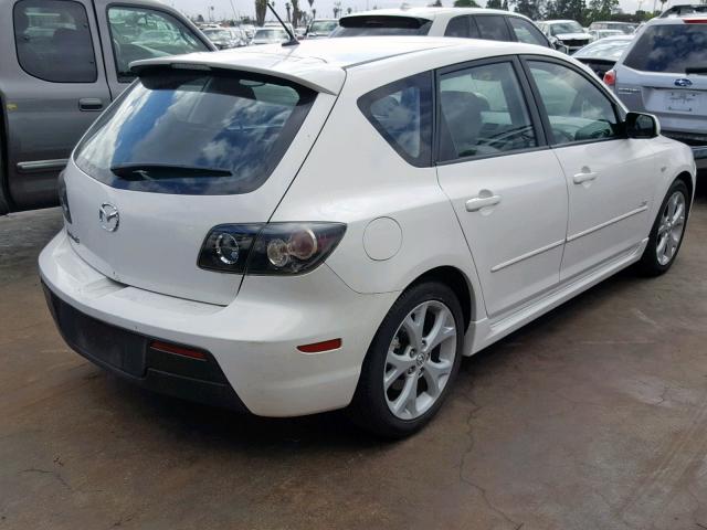 JM1BK344391211878 - 2009 MAZDA 3 S WHITE photo 4