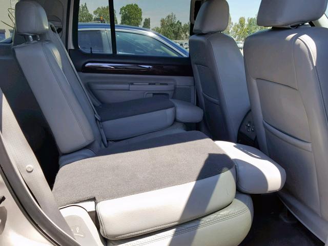 5LMEU68H34ZJ41355 - 2004 LINCOLN AVIATOR ვერცხლისფერი ფოტო 6