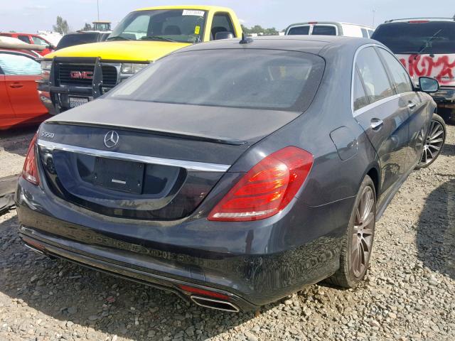 WDDUG8CB6GA243217 - 2016 MERCEDES-BENZ S 550 BLUE photo 4