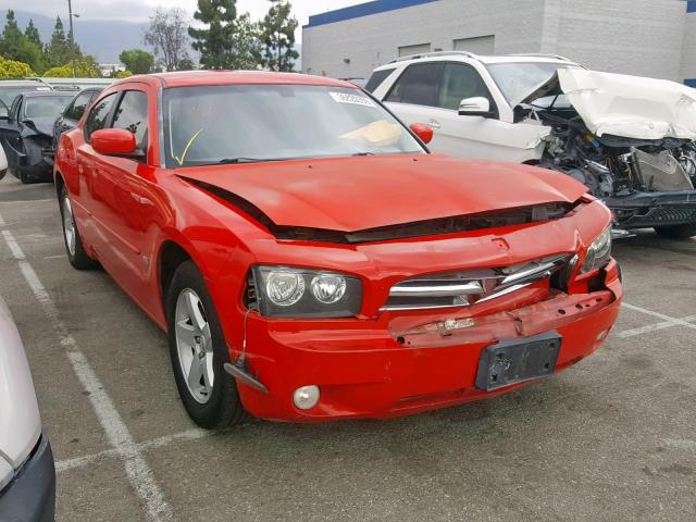 2B3CA3CVXAH216701 - 2010 DODGE CHARGER SX RED photo 1