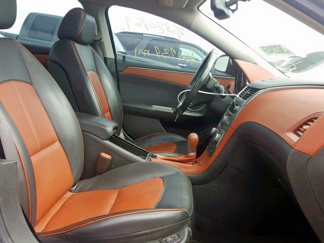 1G1ZK577X8F228154 - 2008 CHEVROLET MALIBU LTZ ვერცხლისფერი ფოტო 5