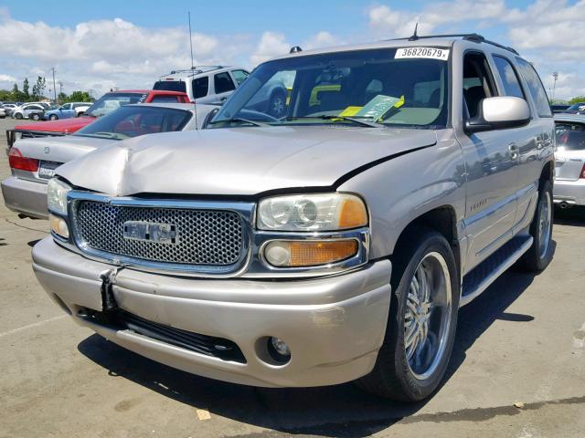 1GKEK63U04J224925 - 2004 GMC YUKON DENA BEIGE photo 2