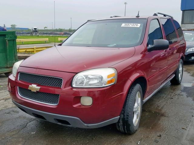 1GNDV33LX5D205729 - 2005 CHEVROLET UPLANDER L 红色 照片 2