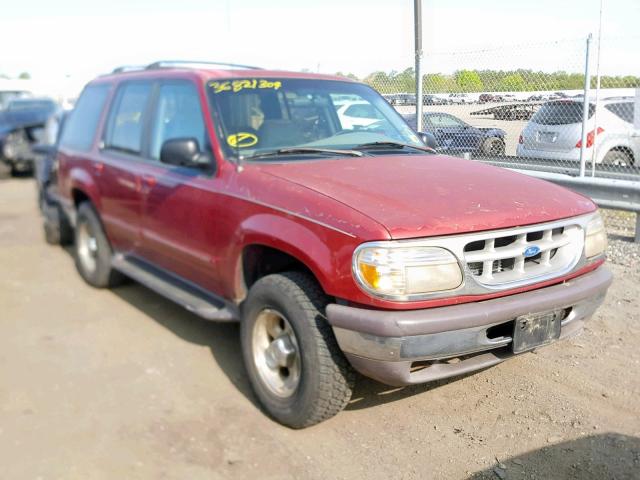 1FMDU35P7TUD59349 - 1996 FORD EXPLORER RED photo 1