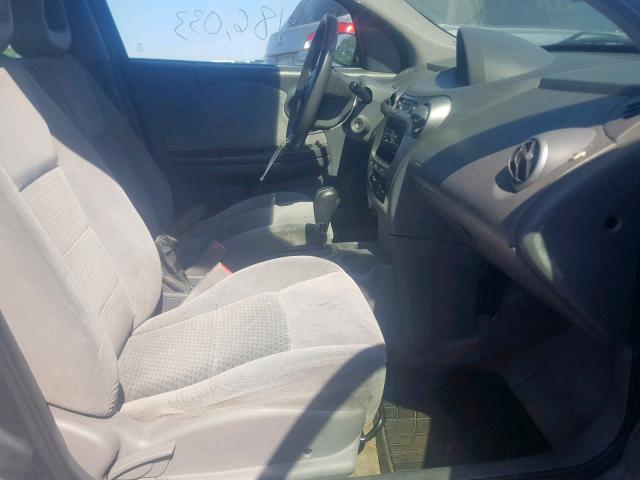 1G8AL52F95Z178108 - 2005 SATURN ION LEVEL GRAY photo 5