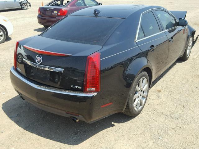 1G6DU57V190157928 - 2009 CADILLAC CTS HI FEA BLACK photo 4