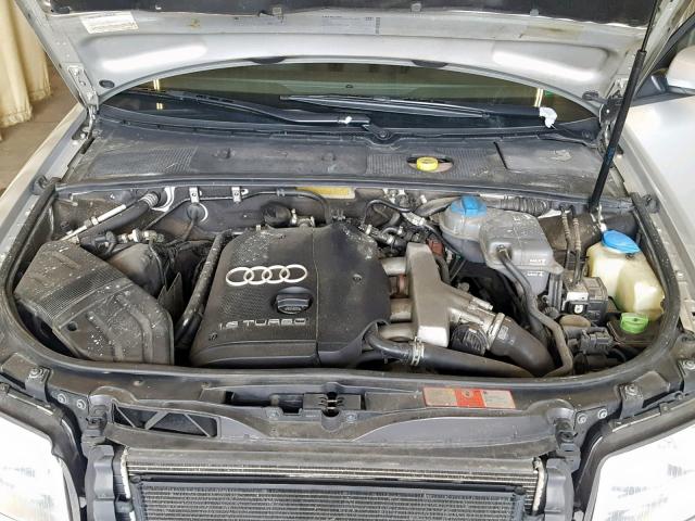 WAUJC58E93A113689 - 2003 AUDI A4 1.8T SILVER photo 7