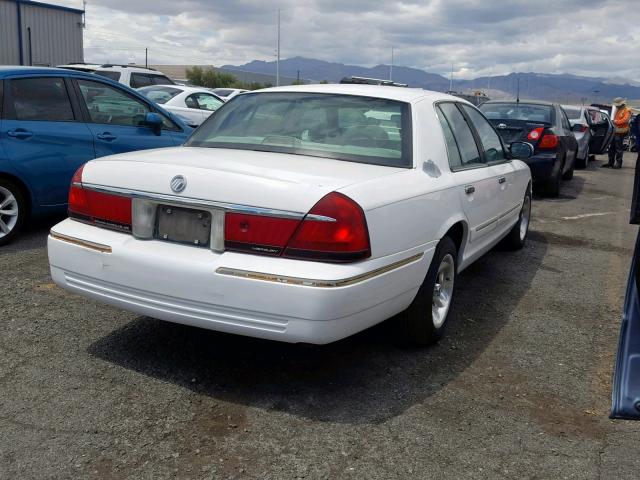 2MEFM74W8XX638321 - 1999 MERCURY GRAND MARQ WHITE photo 4