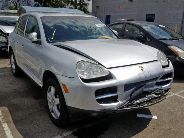 WP1AB29P64LA71443 - 2004 PORSCHE CAYENNE S SILVER photo 1