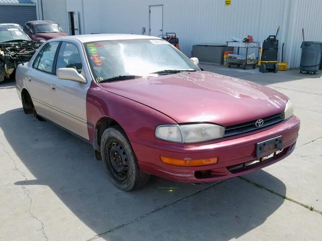 4T1BG12K5TU730634 - 1996 TOYOTA CAMRY DX RED photo 1