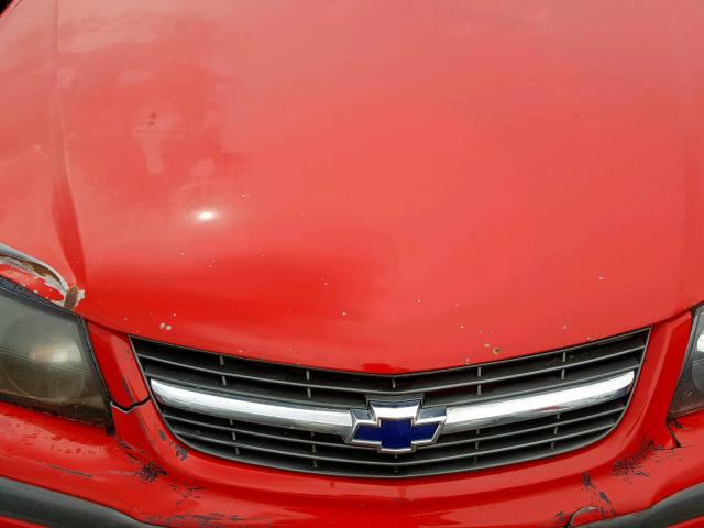 2G1WF55K9Y9230288 - 2000 CHEVROLET IMPALA RED photo 7