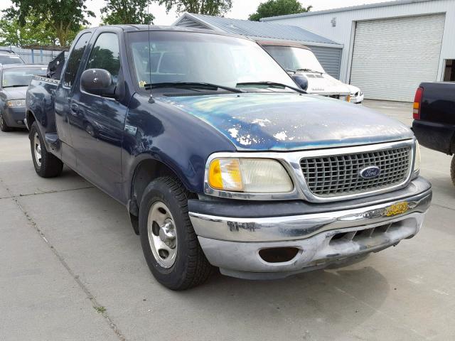 1FTRX07253KC67315 - 2003 FORD F150 BLUE photo 1