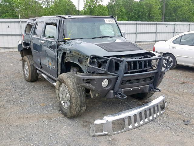 5GTDN136268327270 - 2006 HUMMER H3 BLUE photo 1