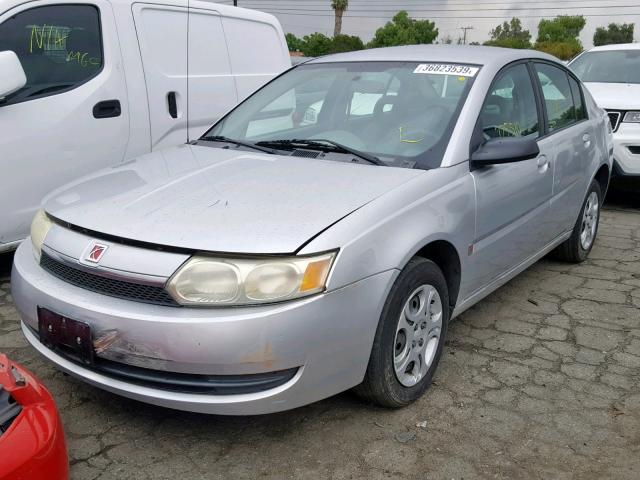 1G8AJ54F34Z185427 - 2004 SATURN ION LEVEL SILVER photo 2