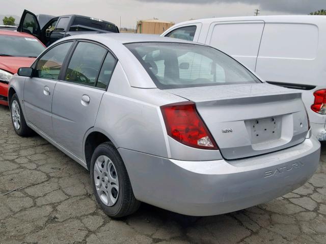 1G8AJ54F34Z185427 - 2004 SATURN ION LEVEL SILVER photo 3