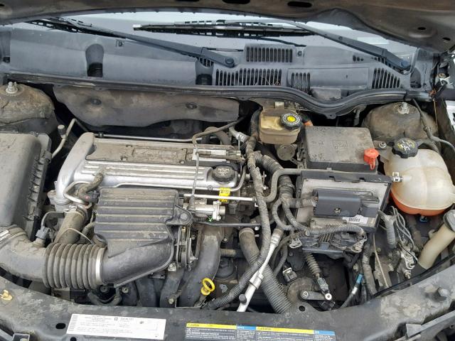 1G8AJ54F34Z185427 - 2004 SATURN ION LEVEL SILVER photo 7