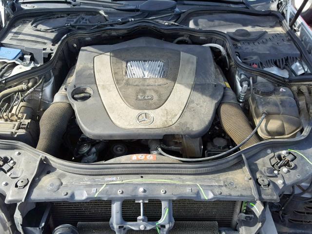 WDBUF56X47B166570 - 2007 MERCEDES-BENZ E 350 SILVER photo 7