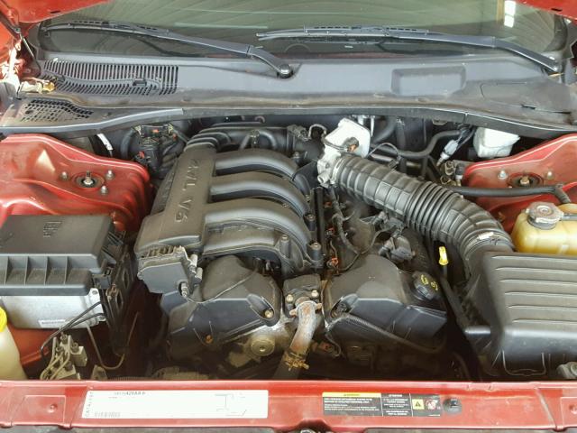 2D8FV47T76H123710 - 2006 DODGE MAGNUM SE BURGUNDY photo 7