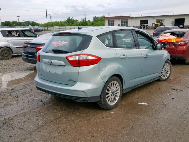 1FADP5BU8DL554391 - 2013 FORD C-MAX SEL BLUE photo 4