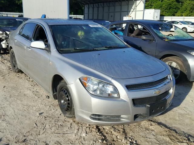 1G1ZH57B18F226487 - 2008 CHEVROLET MALIBU 1LT SILVER photo 1
