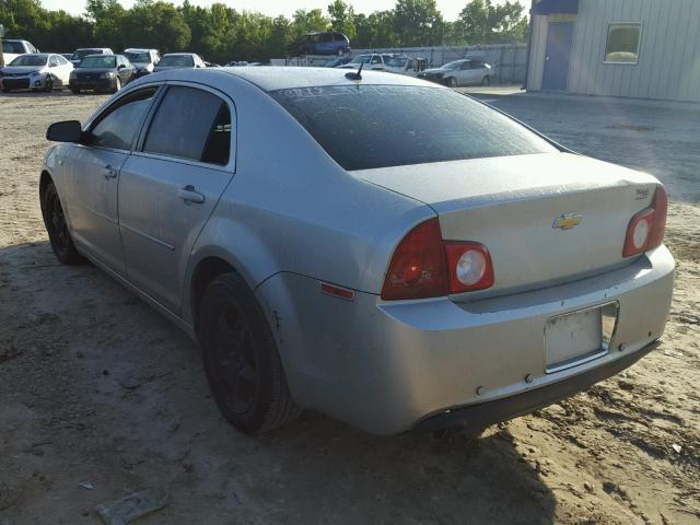 1G1ZH57B18F226487 - 2008 CHEVROLET MALIBU 1LT SILVER photo 3