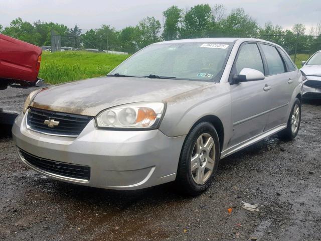 1G1ZT61816F286087 - 2006 CHEVROLET MALIBU MAX SILVER photo 2