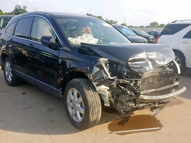 JHLRE38739C013691 - 2009 HONDA CR-V EXL BLACK photo 1