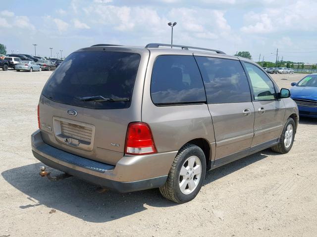 2FMZA57685BA55213 - 2005 FORD FREESTAR S TAN photo 4