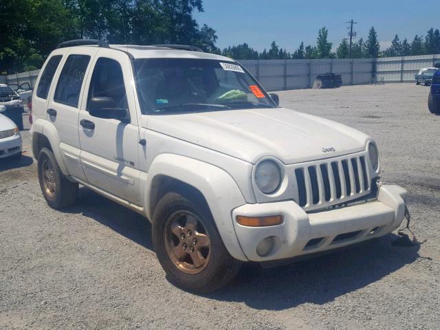 1J4GK58K32W306034 - 2002 JEEP LIBERTY LI WHITE photo 1