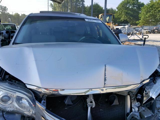 4T1BK3DB0BU420929 - 2011 TOYOTA AVALON BAS SILVER photo 7