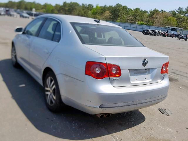 3VWSG71K96M678567 - 2006 VOLKSWAGEN JETTA 2.5 SILVER photo 3