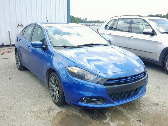 1C3CDFBA8DD107164 - 2013 DODGE DART SXT BLUE photo 1