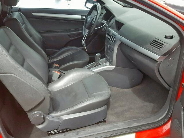 W08AT271585064175 - 2008 SATURN ASTRA XR RED photo 5