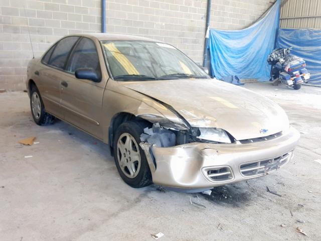 1G1JF524327266776 - 2002 CHEVROLET CAVALIER L GOLD photo 1