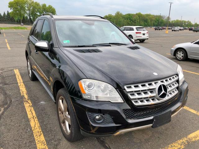 4JGBB86E19A515872 - 2009 MERCEDES-BENZ ML 350 BLACK photo 1