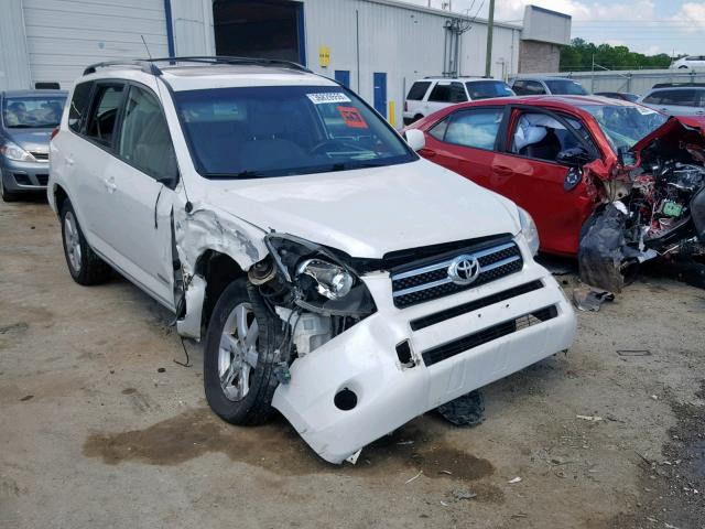 JTMBD31V465010499 - 2006 TOYOTA RAV4 LIMIT WHITE photo 1