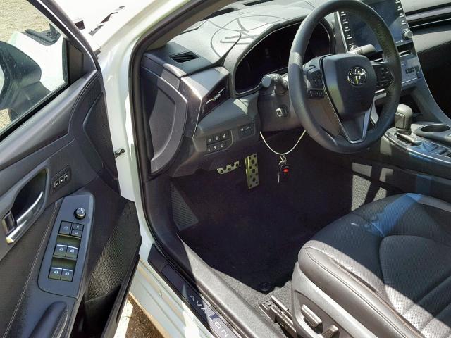 4T1BZ1FB3KU006248 - 2019 TOYOTA AVALON XLE WHITE photo 9