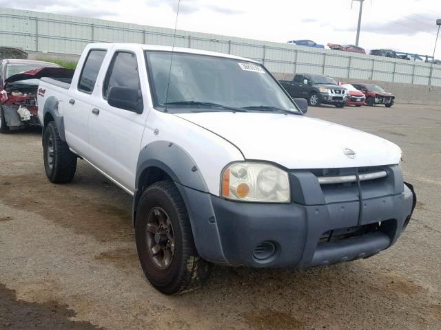 1N6ED27Y52C379822 - 2002 NISSAN FRONTIER C WHITE photo 1