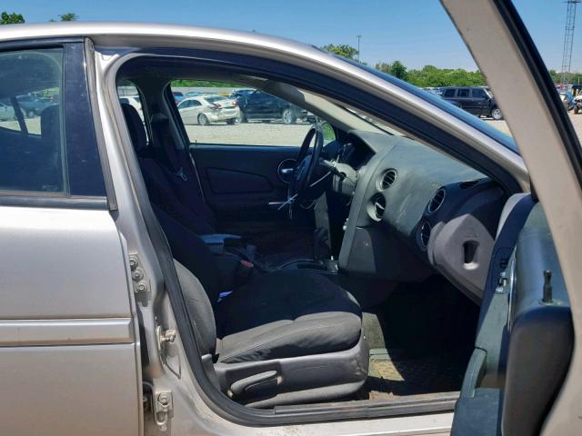 2G2WP552971206546 - 2007 PONTIAC GRAND PRIX SILVER photo 5